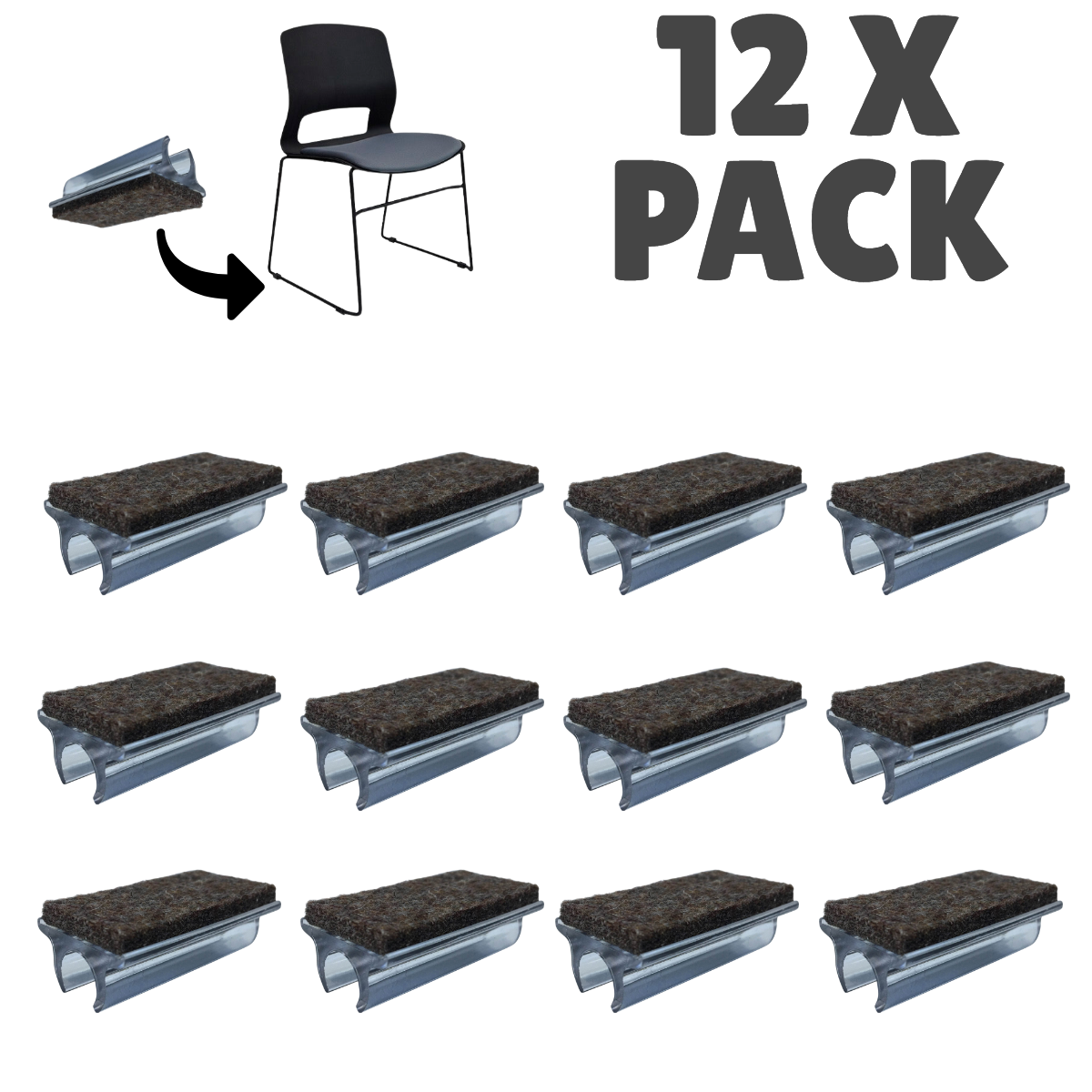 Sled Based Chair Glides (Pack Saver)