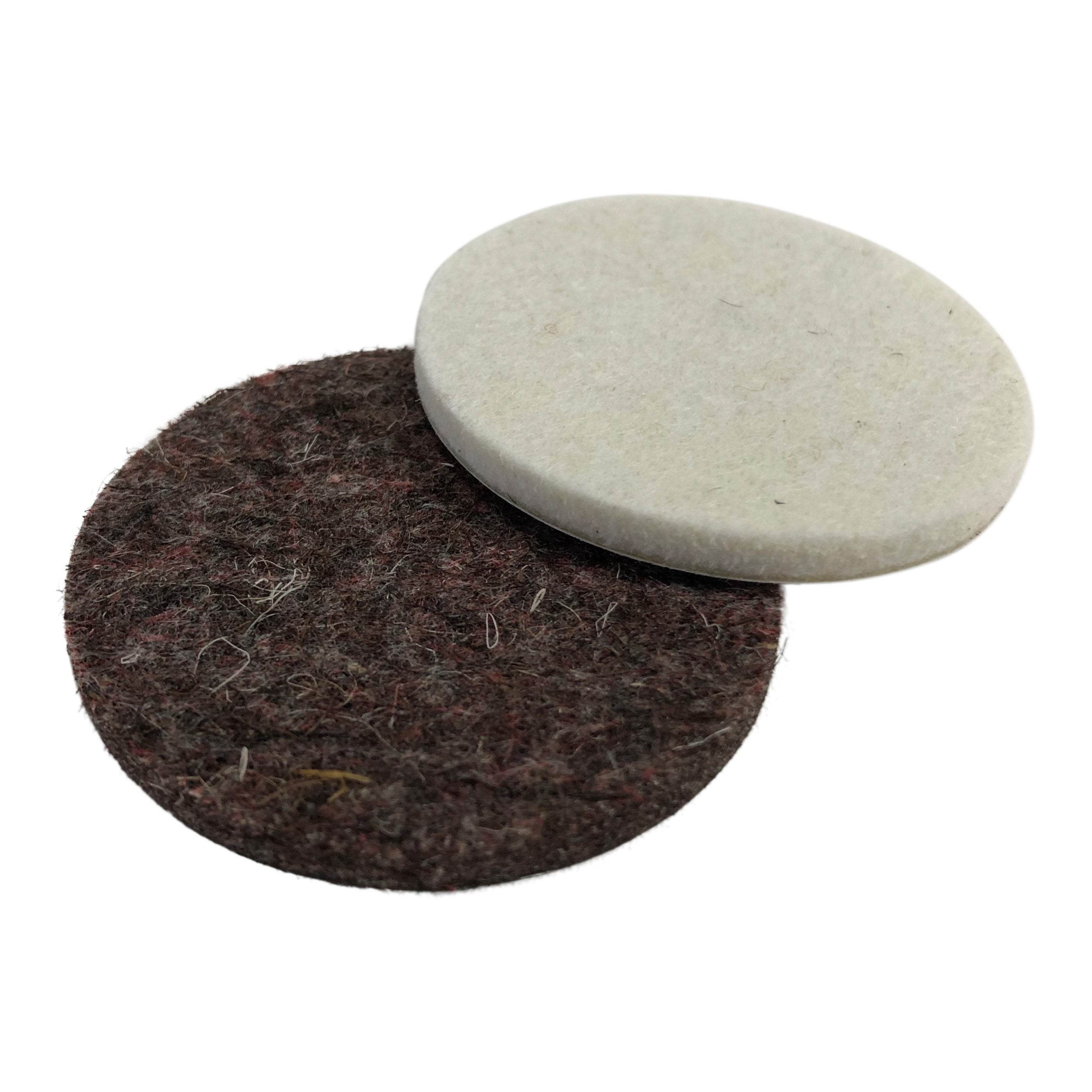 Industrial Strength Adhesive Felt Discs 50mm Self Adhesive Felt by Flexi-Felt Australia